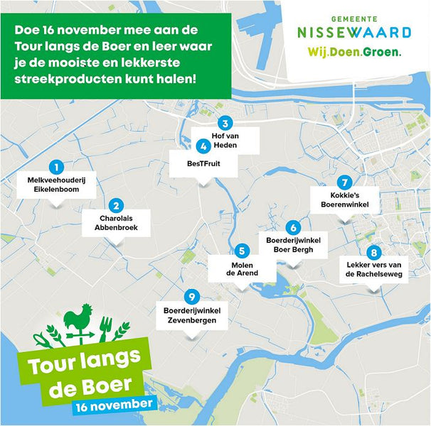 Tour langs de Boer Nissewaard - herst 2024